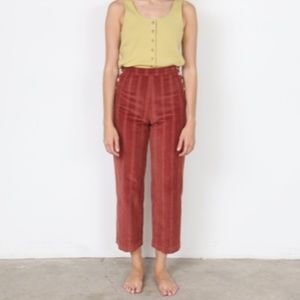 Ilana Kohn Lindy Pant, Rosewood Corduroy